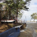 Fischerboot an der Promenade