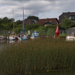 Der Hafen von Zempin am Achterwasser