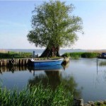 Am Achterwasser und am Hafen von Zempin