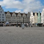 Der Alte Markt in der Hansestadt Rostock