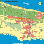 Die Karte von Zempin - mit wichtigen Hinweisen zum Seebad